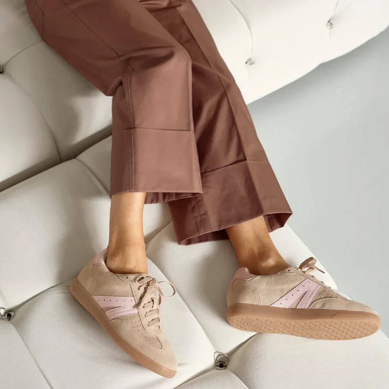 frankie 4 levi oatmeal orthotic womens sneaker