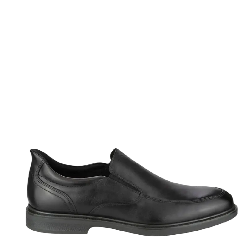 florsheim highrise moc toe black slip on