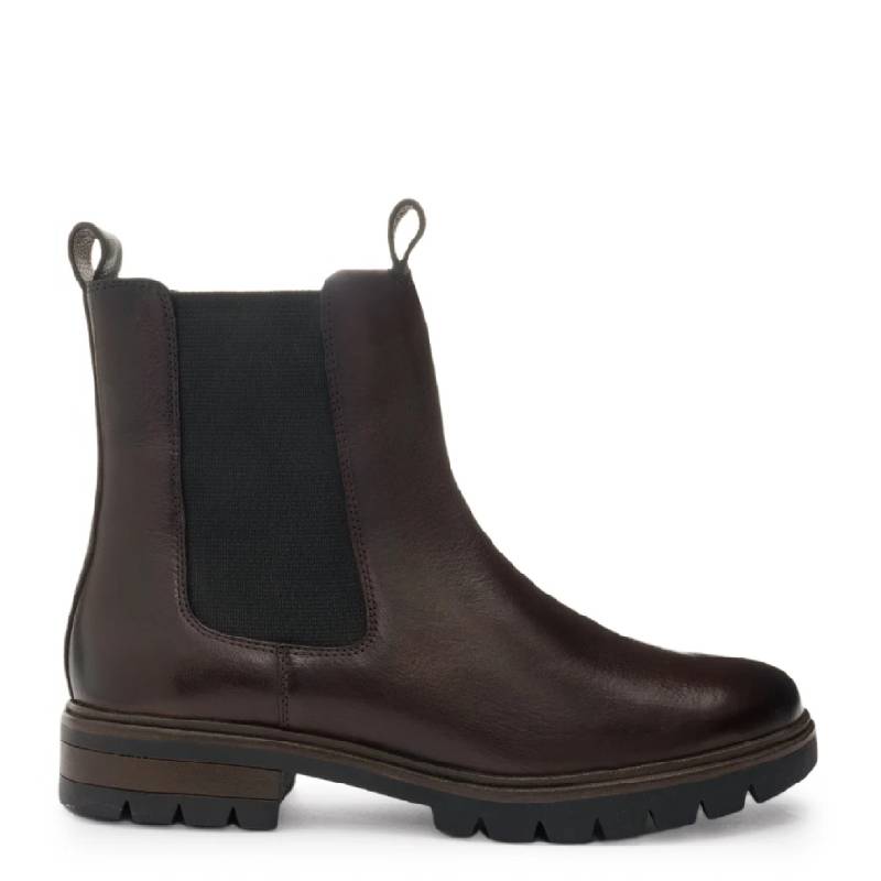 Ara cambridge brown elastic sided womens boot