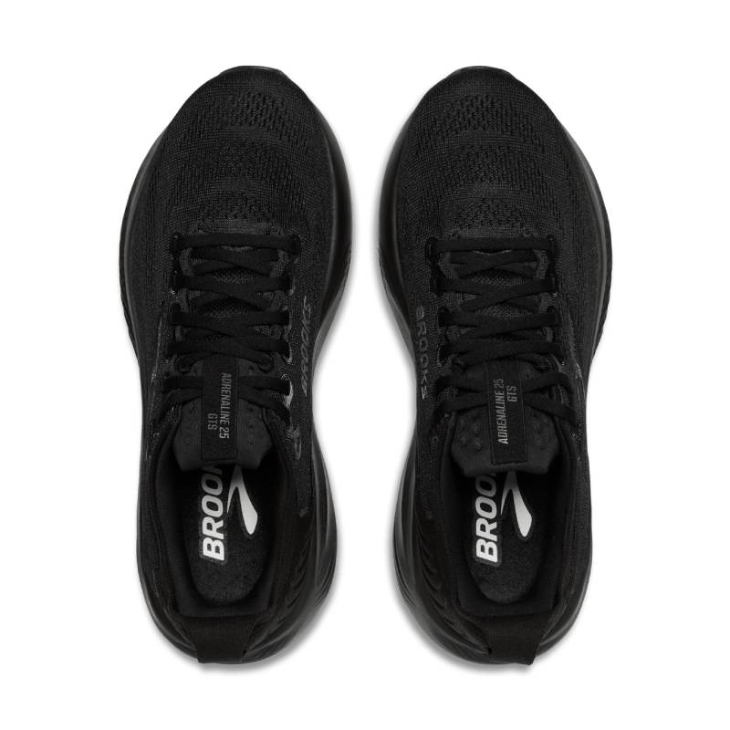 Brooks Adrenaline GTS 25 all black sneakers