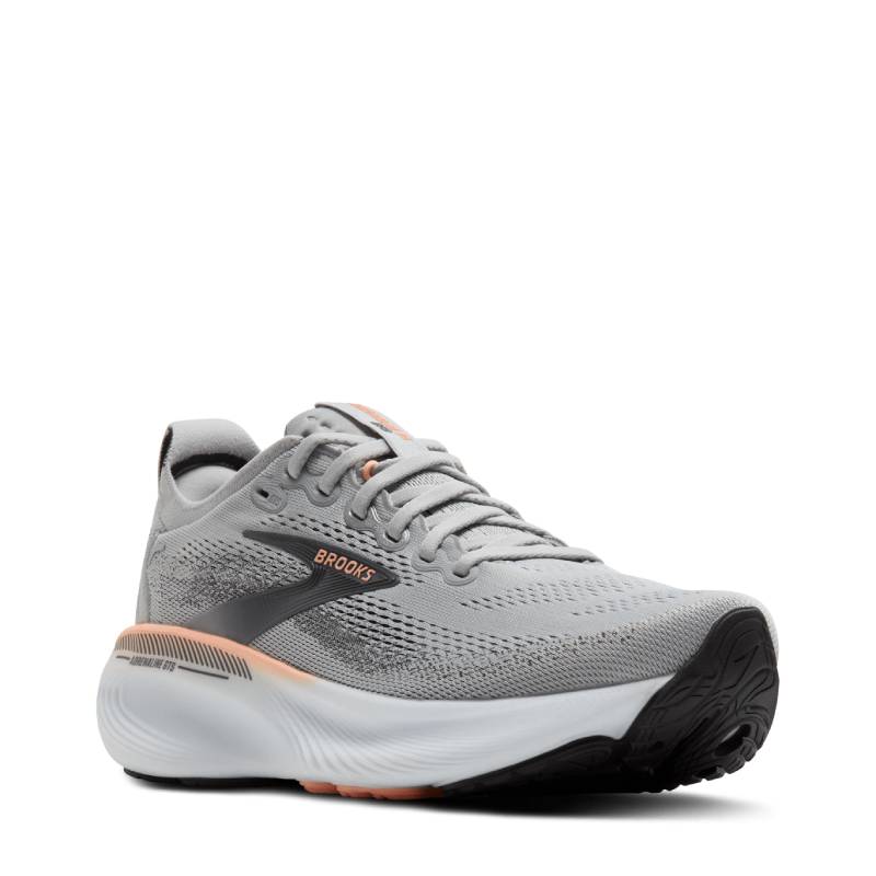 Brooks adrenaline gts 25 womens grey sneaker