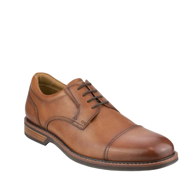 Florsheim traveller cap tan lace up