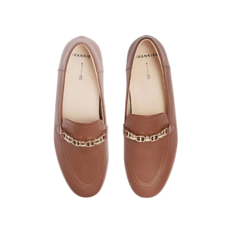 Frankie 4 ash tan slip on