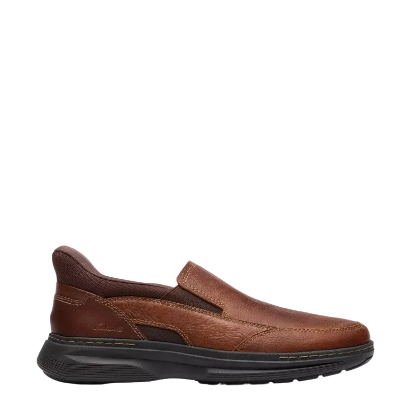 Clarks craftwll brown mens slip on