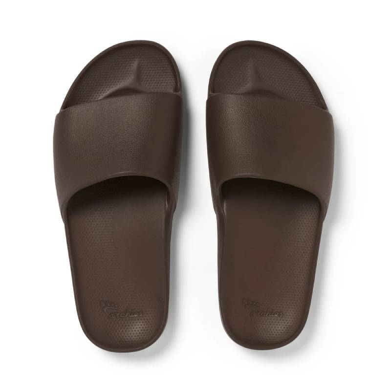 ARCHIES SLIDE DARK BROWN