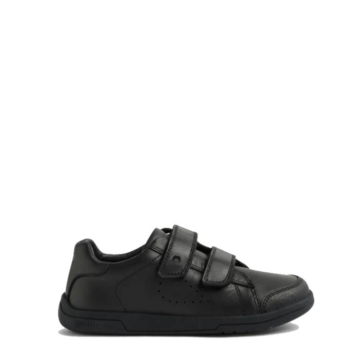Bobux Jacks black leather school shoe