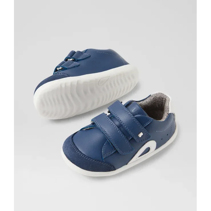 bobux blaze step up kids leather sneaker