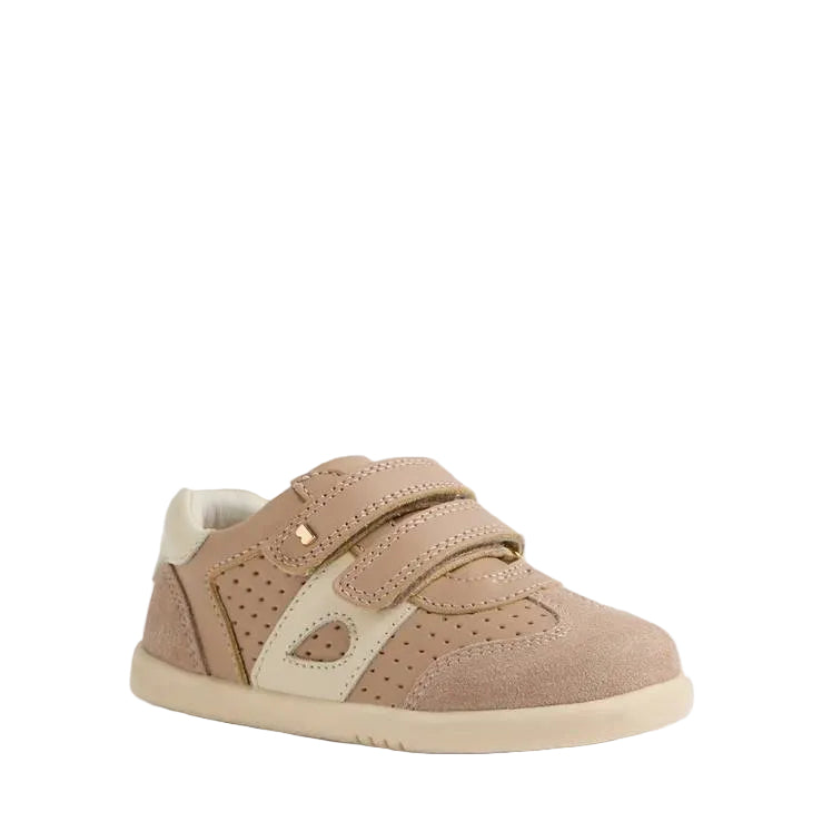 Bobux titan taupe kids sneaker