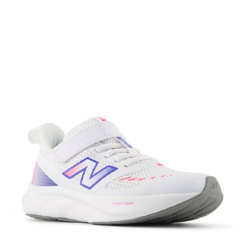 new balance 625 white velcro kids runner