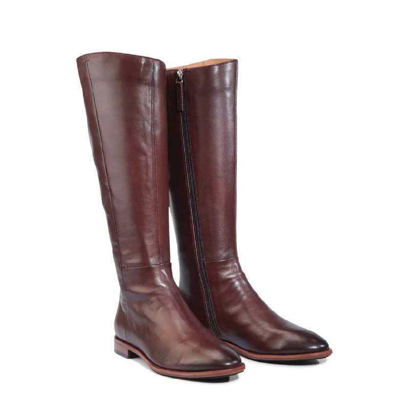 Eos Pheodora chestnut womens long boot