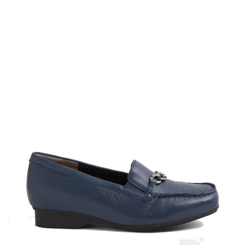 Ziera Fenders navy ladies slip on