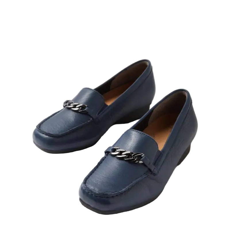 Ziera Fenders navy ladies slip on