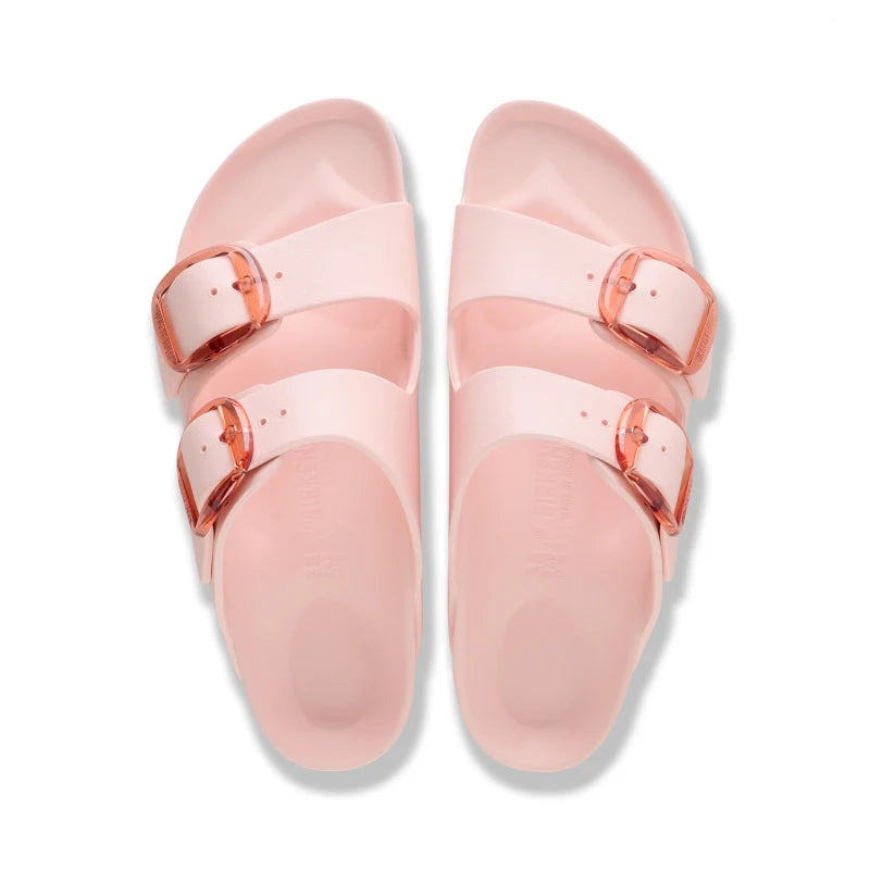 Birkenstock arizona eva big buckle pink slide