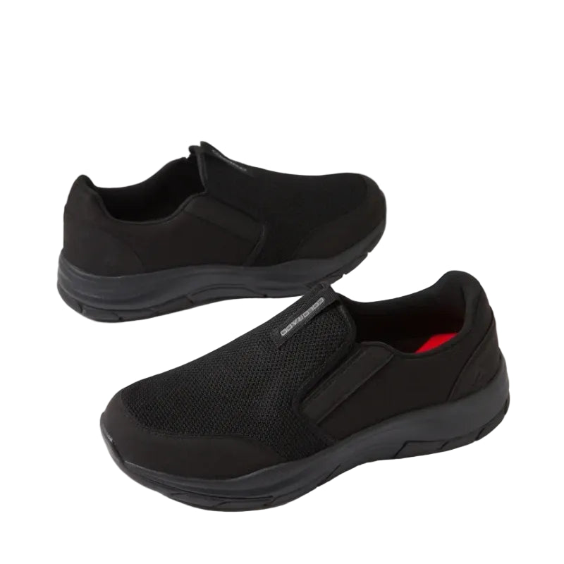 Colorado Zake black mens slip on mesh shoe