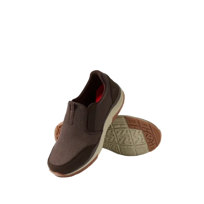Colorado Zake mens brown slip on mesh shoe