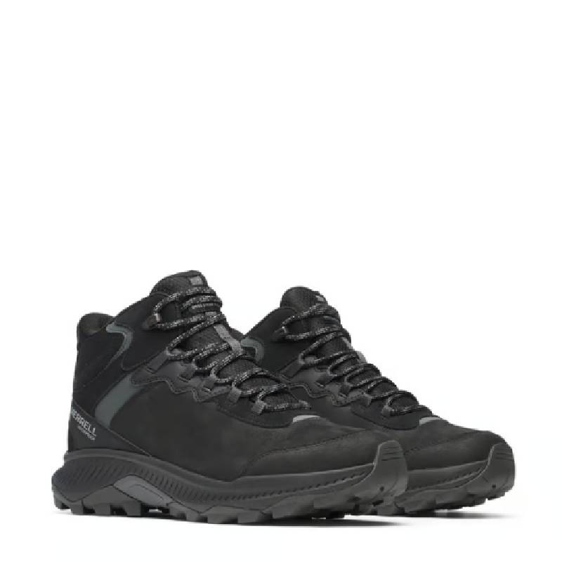 Merrell speed strike 2 mid womens black hiking boot