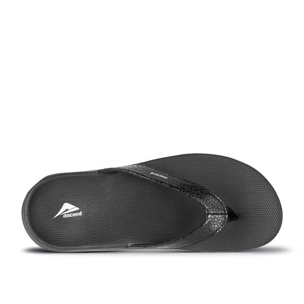 Ascent groove thong black womens