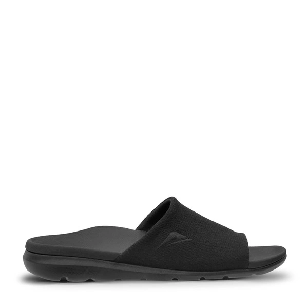 Ascent groove slider black womens scuff