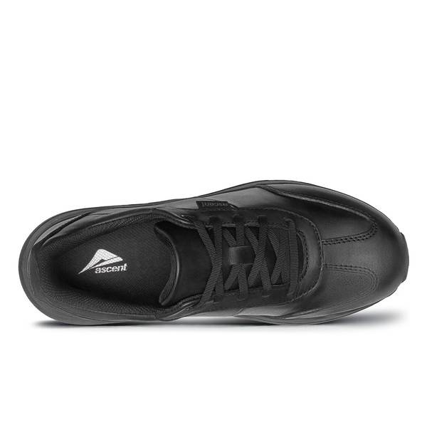 Ascent Rhythm Black womens lace up