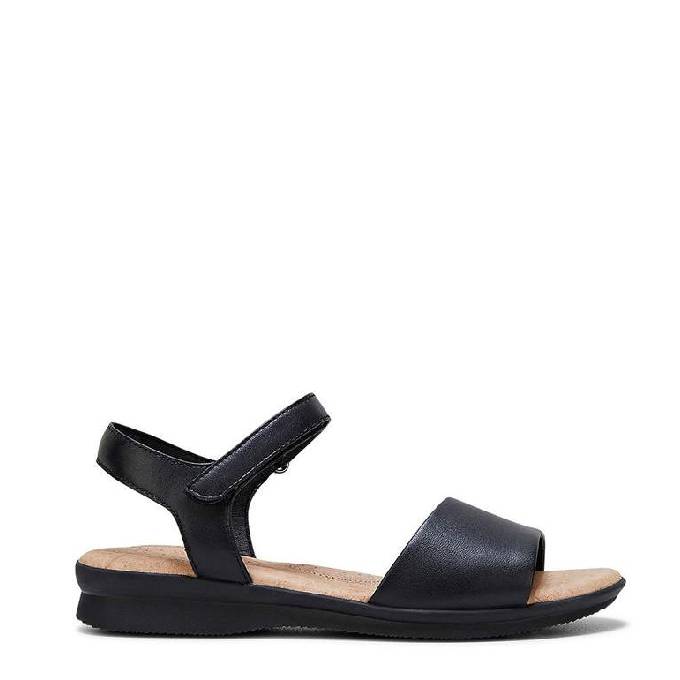 Hush puppies nigella black ladies sandal