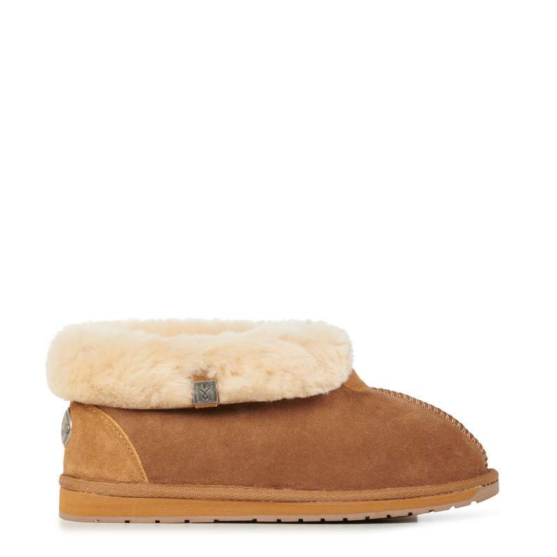 LADIES-SLIPPERS - ALBANY CHESTNUT