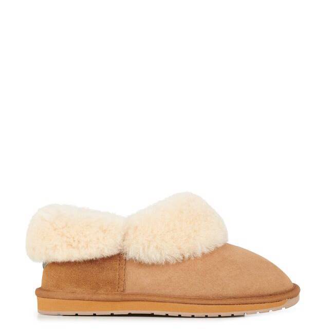 Emu sheepskin slippers