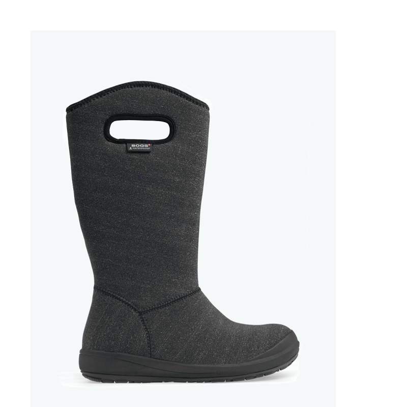 Bogs Charlie Black Womens Gumboot