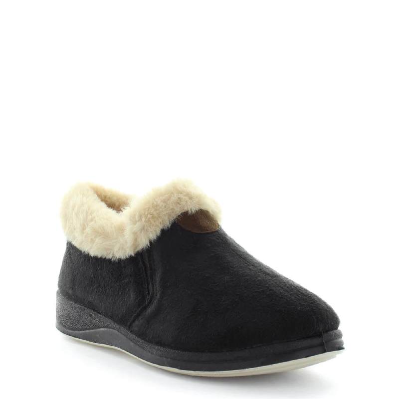 Panda Elivia Black Womens Slipper