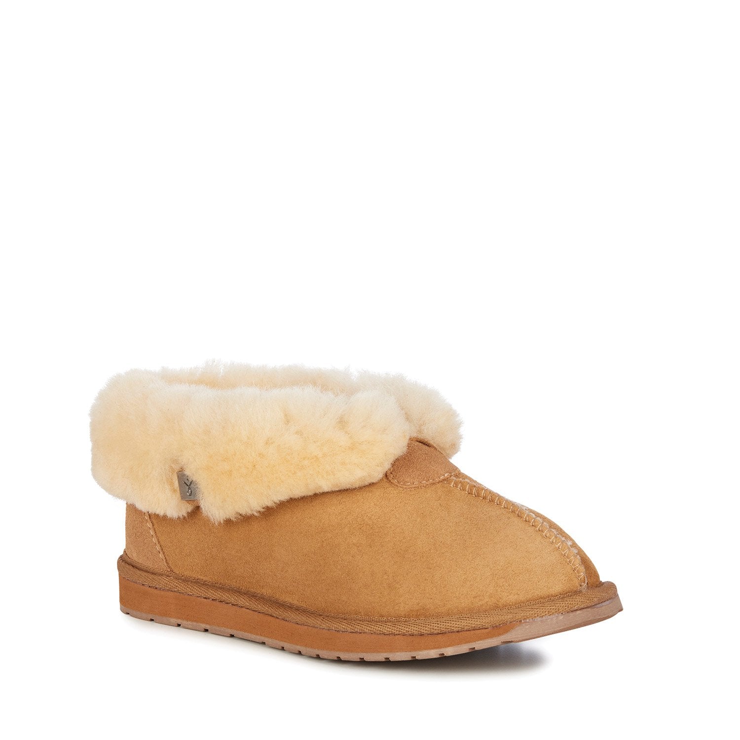 LADIES-SLIPPERS - ALBANY CHESTNUT
