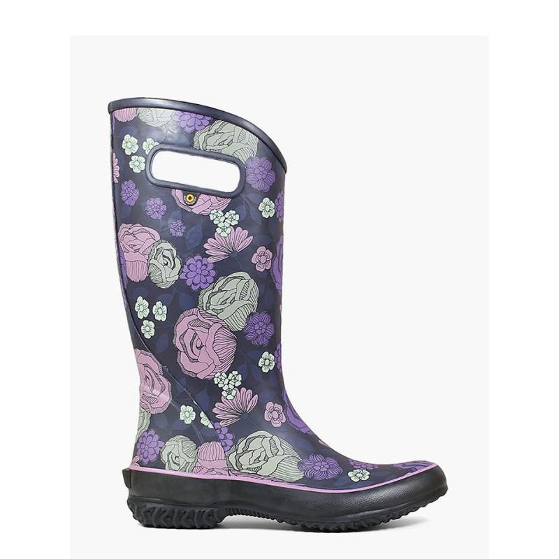 Bogs Le Jardin Purple Womens Gumboot