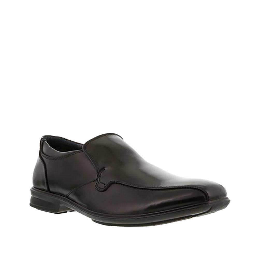 mens black slip on