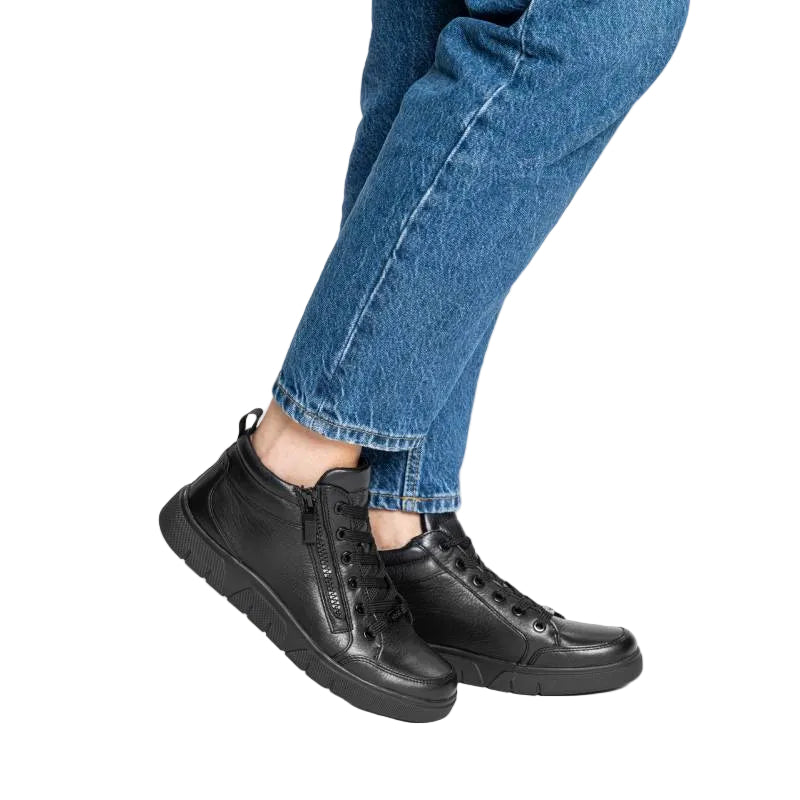 Ara rom sport 2 black lace up boot
