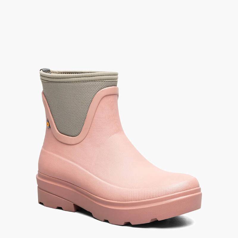 Bogs hazel chelsea salmon womens gumboot