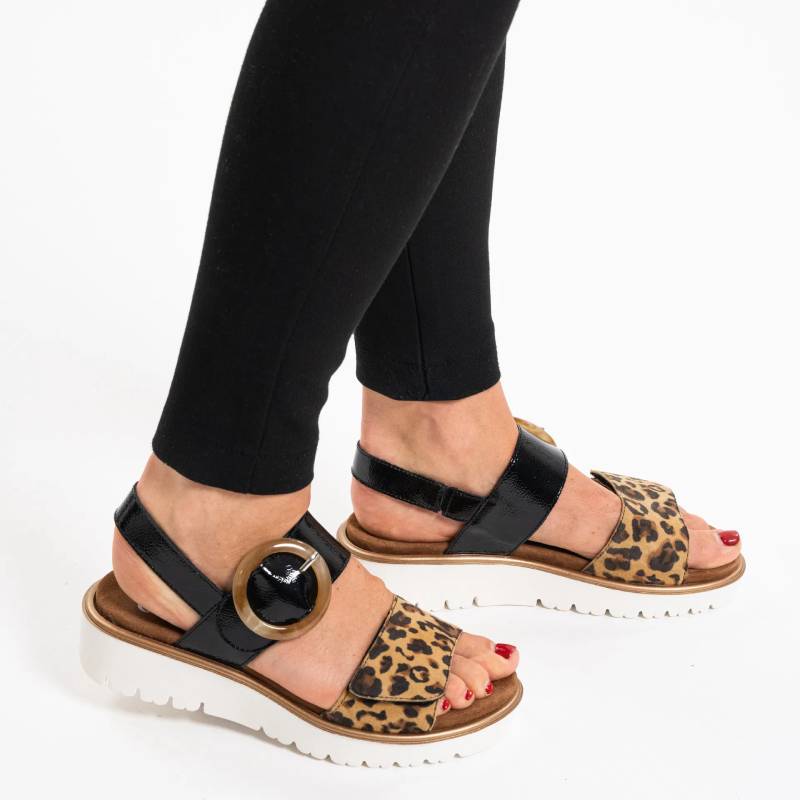 Ara bilbao black sandal