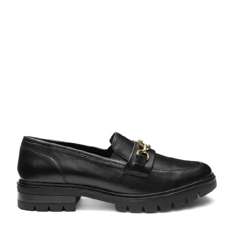 Ara Cambridge black womens slip on