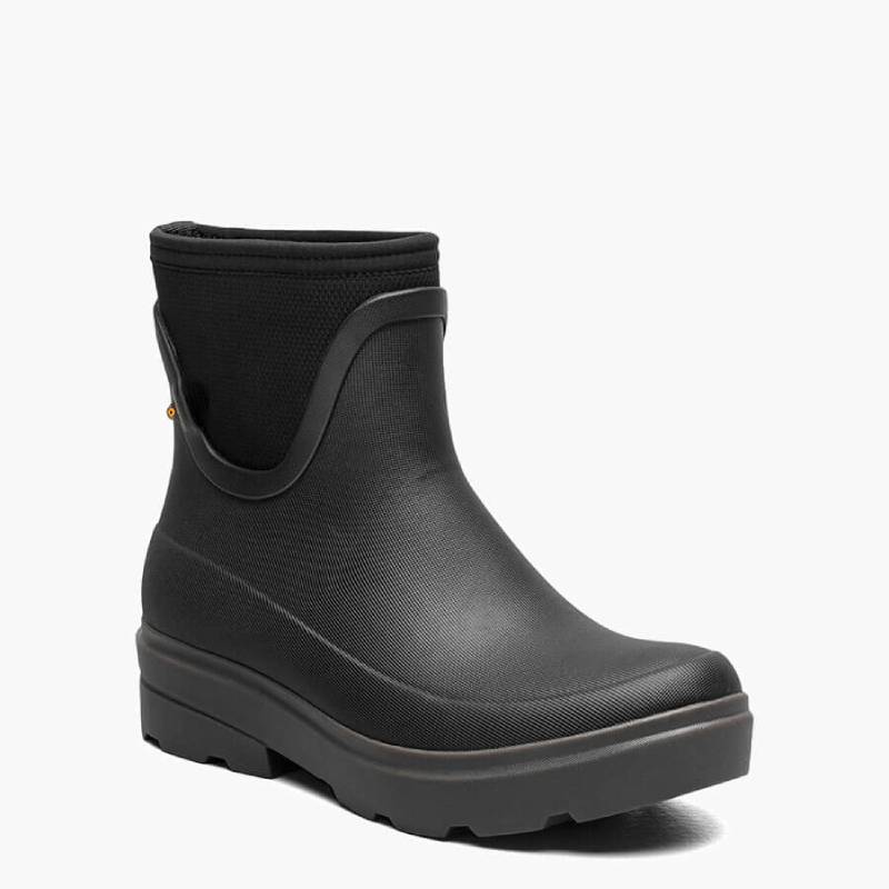 Bogs hazel chelsea black gumboot