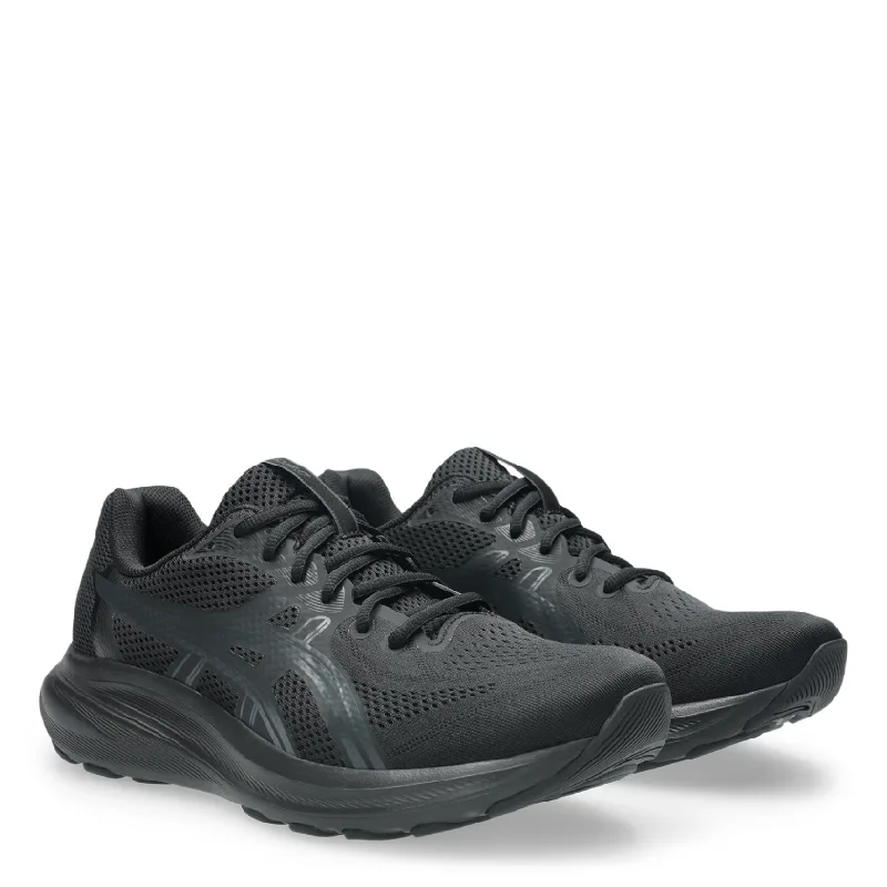 asics gel contend 10 all black extra wide mens jogger