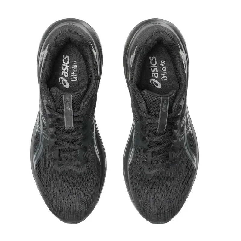 asics gel contend 10 all black extra wide mens jogger