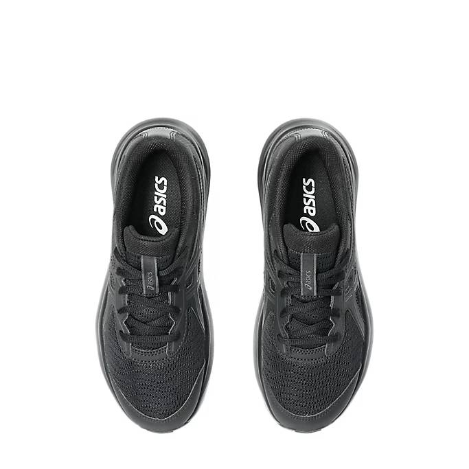 Asics contend  gs black kids sneaker