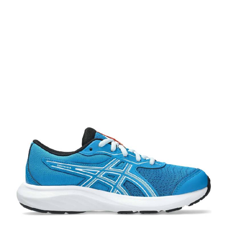 Asics contend 9 gs blue kids runner