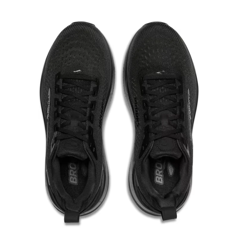 Brooks ghostmax 4 mens black extra wide running shoes