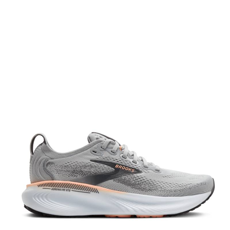 Brooks adrenaline gts 25 womens grey sneaker