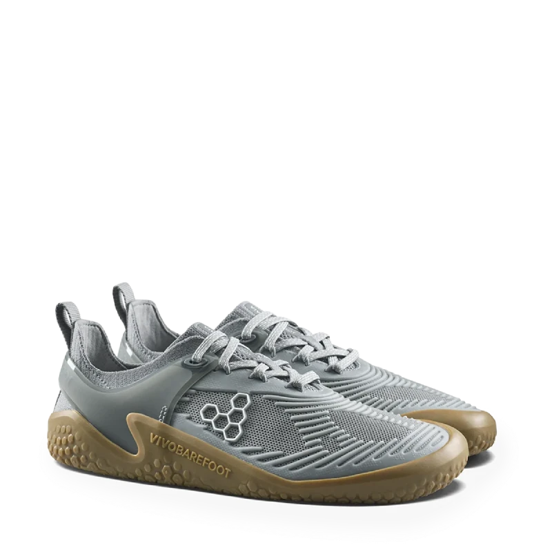 vivobarefoot motus strength grey mens sneaker