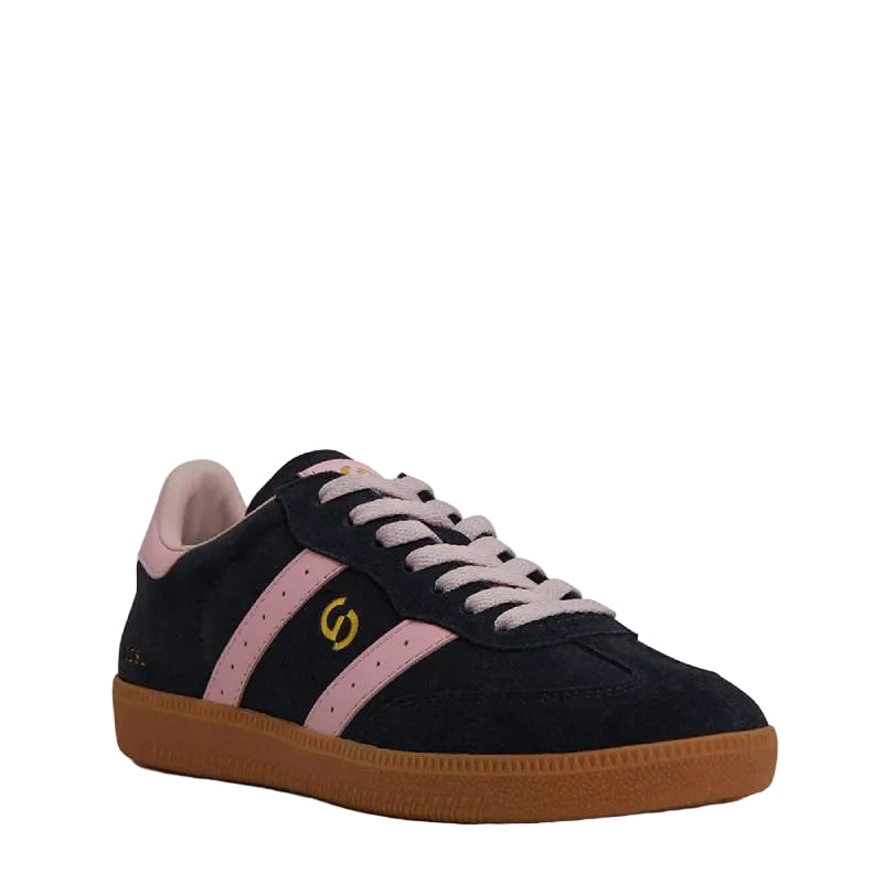 Goodsole parallel navy/pink womens lace up