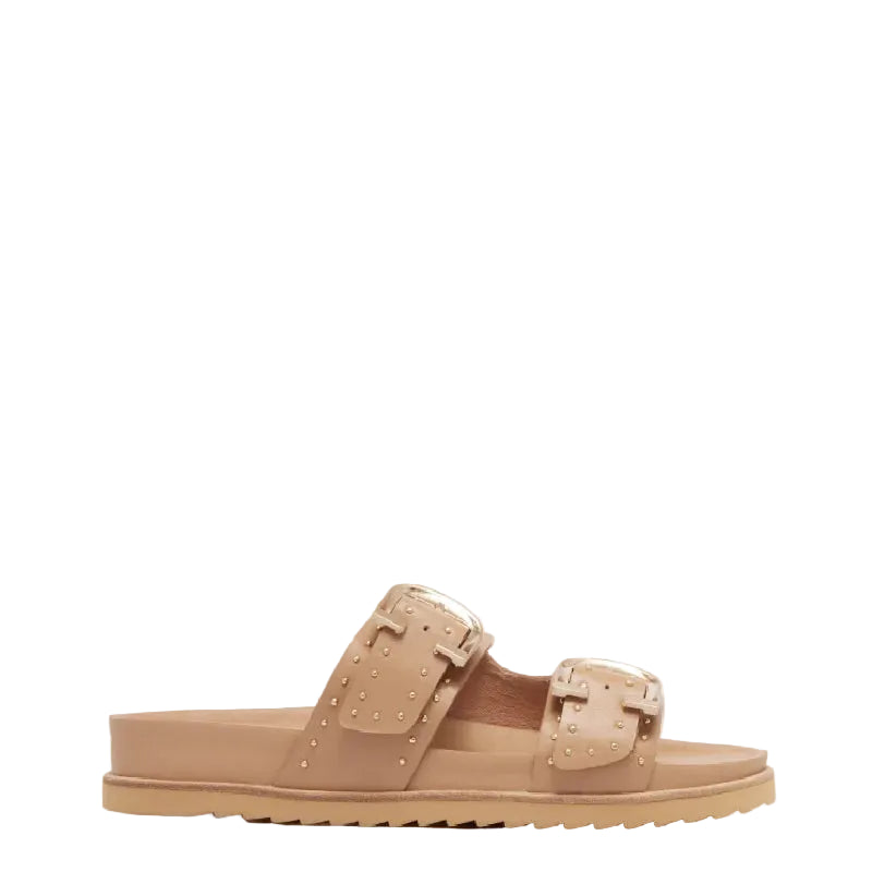 frankie 4 deon camel stud slide