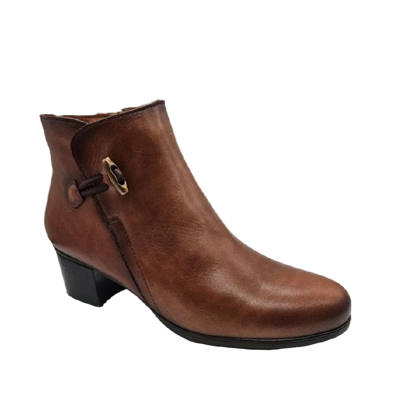 Zeta gallow brown ladies boot from spain