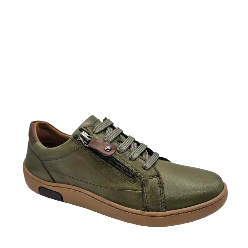Cabello patsy dark olive womens lace up