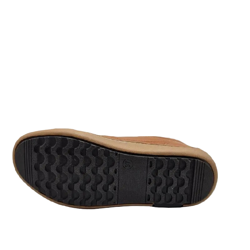 Cabello Patsy tan womens lace up