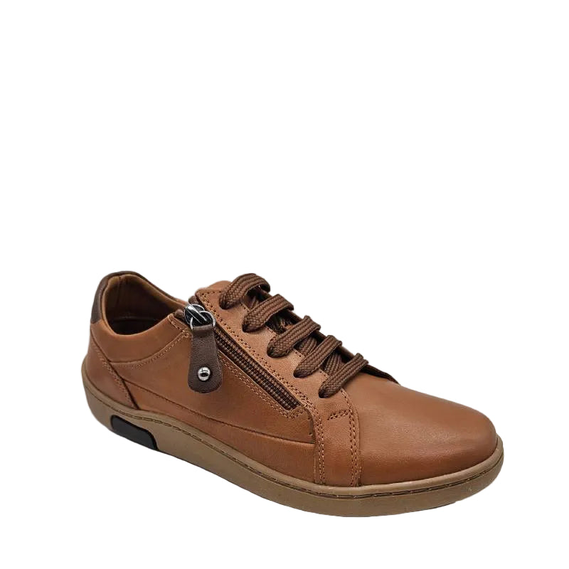 Cabello Patsy tan womens lace up
