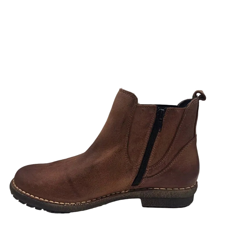 Zeta mate brown ladies fashion boot
